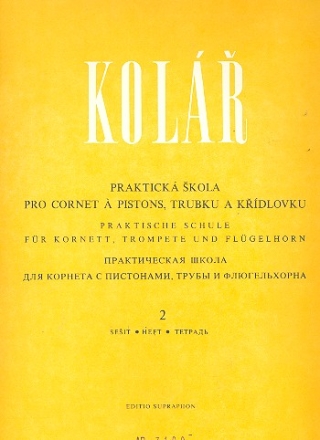 Praktische Schule fr Kornett, Trompete und Flgelhorn Band 2