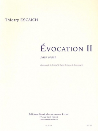 Evocation 2 pour orgue