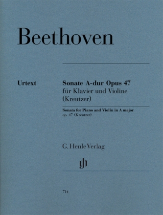 Sonate A-Dur op.47 fr Violine und Klavier