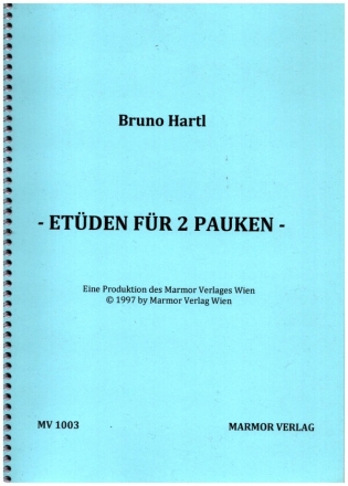 Etden fr 2 Pauken Partitur