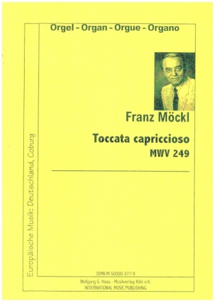 TOCCATA CAPRICCIOSO MWV249 FUER ORGEL