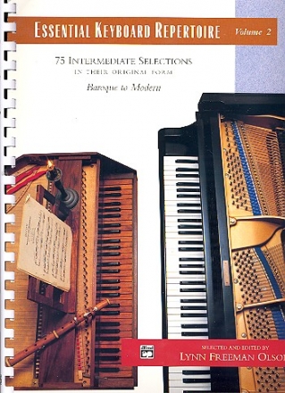 Essential keyboard repertoire vol.2 75 advancing intermediate selections in their original form (baroque to modern)