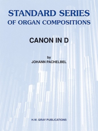 Canon in D for organ solo
