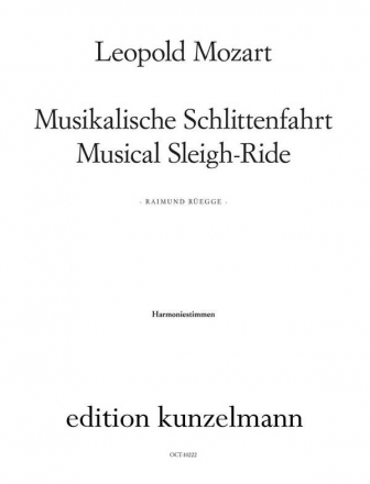 Musikalische Schlittenfahrt fr Orchester Harmoniestimmen