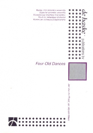 4 old Dances fr Akkordeonorchester Partitur und Stimmen
