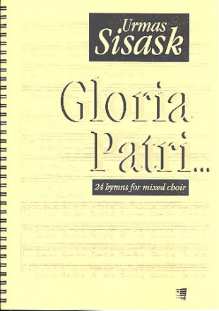 Gloria Patri for mixed chorus a cappella score