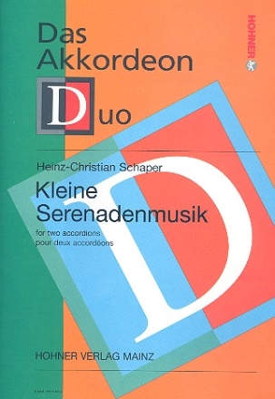 Kleine Serenadenmusik fr 2 Akkordeons