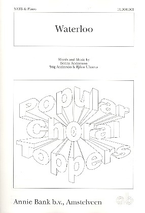 Waterloo for mixed chorus and piano score