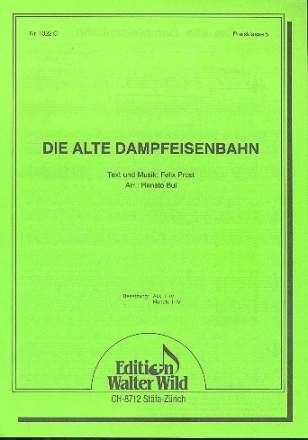 Die alte Dampfeisenbahn fr Akkordeon