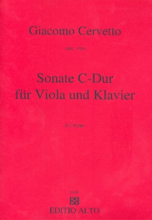 Sonate C-Dur fr Viola und Klavier