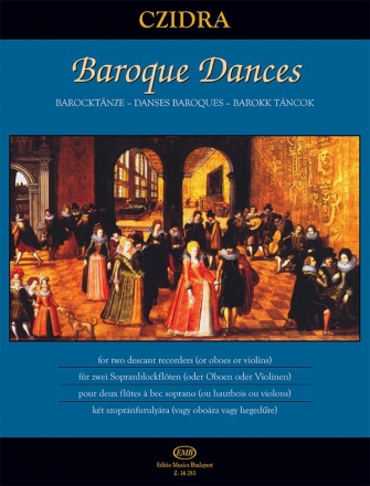 Baroque Dances for 2 descant recorders (oboe, violine) 