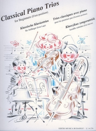 Klassische Klaviertrios fr Anfnger (erste Lage) 