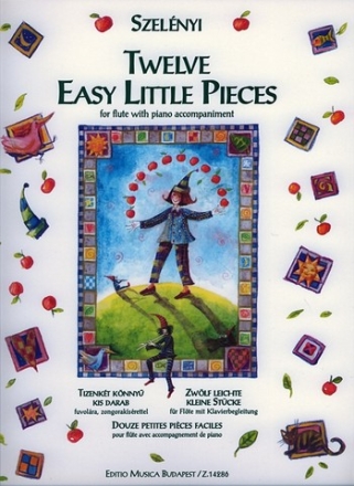 12 easy little Pieces for flute and piano