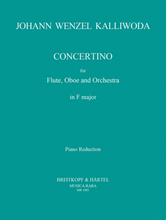Concertino fr Flte, Oboe und Orchester fr Flte, Oboe und Klavier