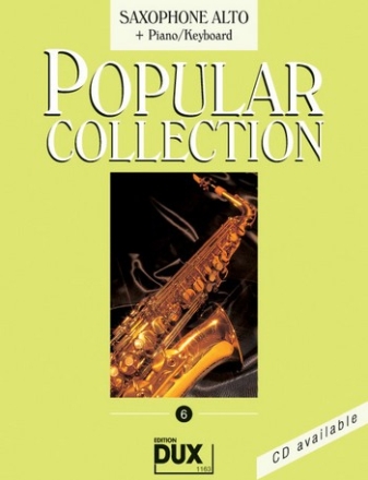 Popular Collection Band 6: fr Altsaxophon und Klavier