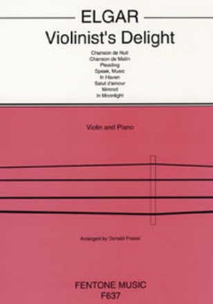 Violinist's Delight for violin and piano