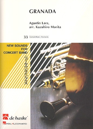 Granada for concert band score and parts