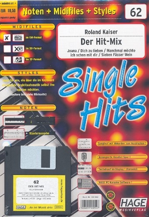 Der Hit-Mix - fr Keyboards, Sound-Module und Computer (Buch und Mididisc) mit Text, Akkorden und Git.-Tab