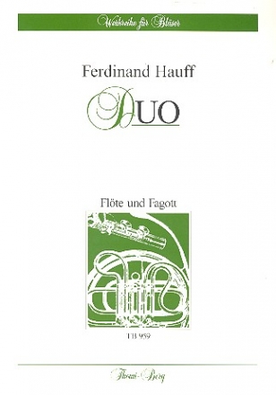 Duo fr Flte und Fagott 2 Spielpartituren