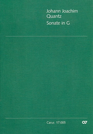 Sonate G-Dur QV1:110 fr Flte und Bc