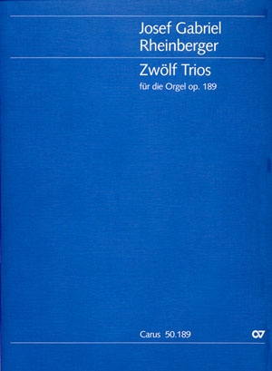 12 Trios op.189 fr Orgel