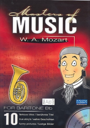 Masters of Music (+CD) 10 berhmte Titel fr Horn in F / Bariton in B