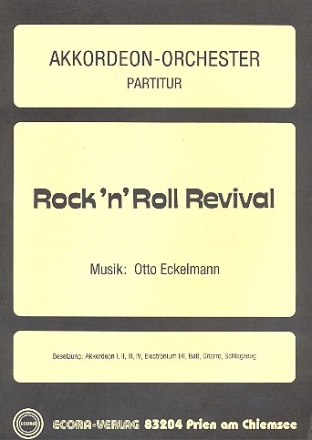 Rock'n Roll Revival fr Akkordeon-Orchester Partitur