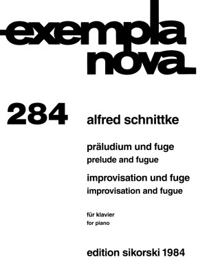Prludium und Fuge / Improvisation und Fuge fr Klavier Exempla nova 284