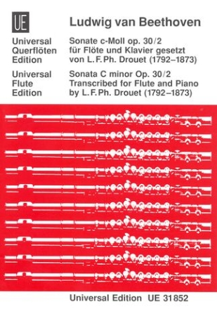 Sonate c-Moll op.30,2 fr Violine und Klavier fr Flte und Klavier
