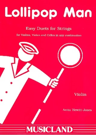 Lollipop Man for violins Easy duets for strings