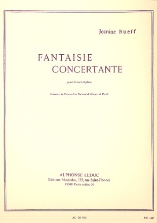 Fantaisie concertante por cornet et piano