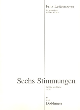 6 Stimmungen op.49 fr Flte und Klavier