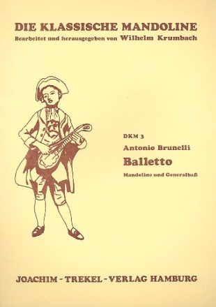 Balletto  fr Mandoline und Generalba