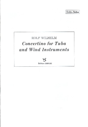Concertino for tuba and wind instruments Solo-Tuba