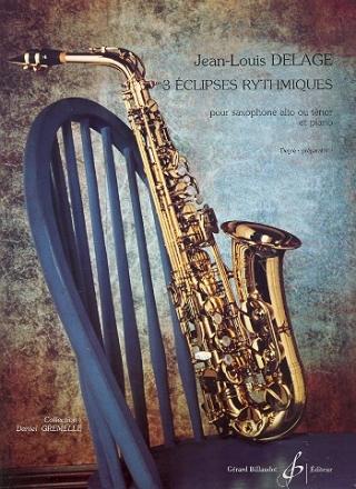 3 eclipses rythmiques pour saxophone (A/T) et piano