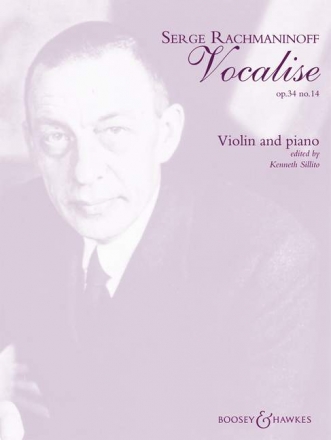 Vocalise op. 34/14 fr Violine und Klavier
