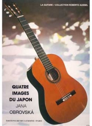4 hommages du Japon pour guitare