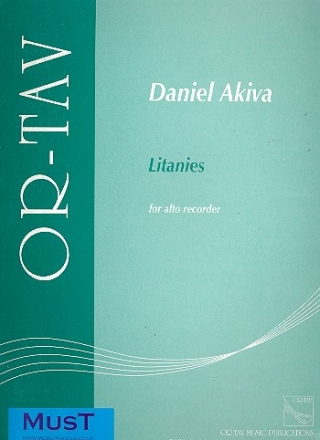 Litanies for alto recorder solo