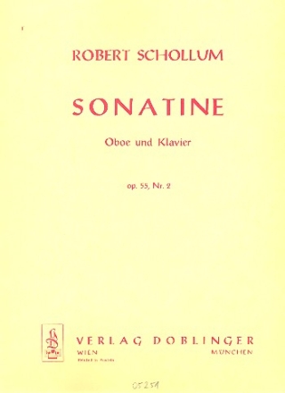 SONATINE NR.2 OP.55 FUER OBOE UND KLAVIER