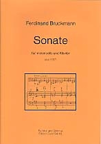Sonate fr Violoncello und Klavier