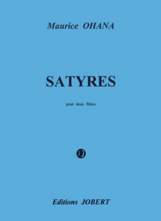 Satyres pour 2 fltes 2 partitions