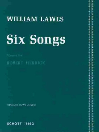 6 Songs for high voice and piano
