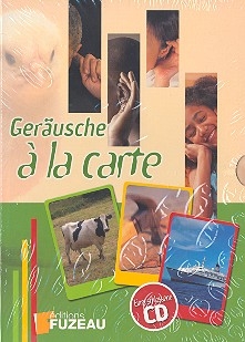 Gerusche a la carte Einfhrung in das aktive Hren (2-6 Jahre)  Buch,CD und 36 Bildkarten