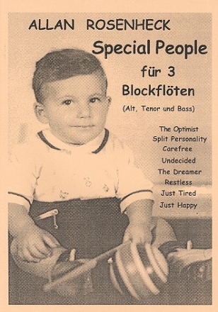 Special People  fr 3 Blockflten (ATB) Partitur