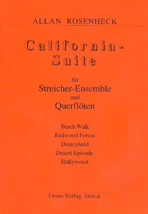 California-Suite fr Laien-/Jugend- orchester und 2 Soloflten