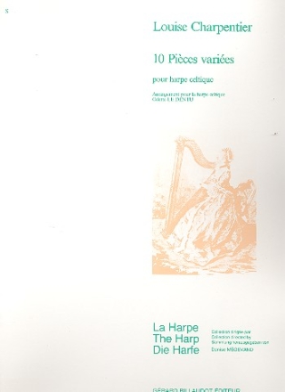 10 pices varies pour harpe celtique