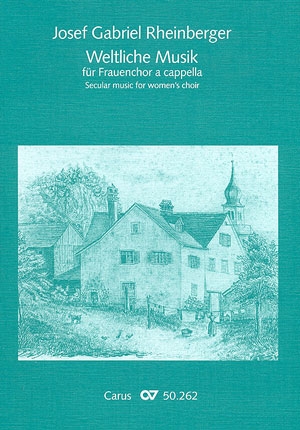 Weltliche Musik  fr Frauenchor a cappella Partitur