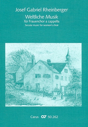 Weltliche Musik fr Frauenchor a cappella,  Partitur Wanger, Harald, ed