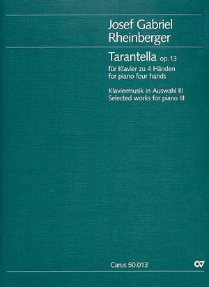 Tarantella op.13  fr Klavier zu 4 Hnden