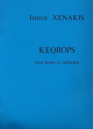 Keqrops pour piano et orchestre partition